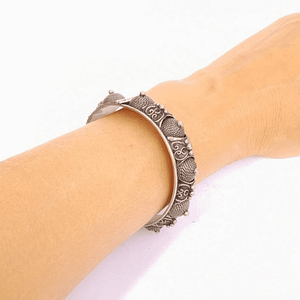 Tiznit Bracelet Silver Amazigh jewelry (Berber) Cuff Rare