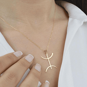 Yaz freedom necklace Tifinagh amazigh Symbole