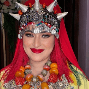 Embrace the Tradition with an Authentic Berber Headdress | ISNI | TAOUNZA