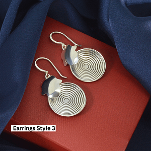 Journey to Exotic Beauty with our Moroccan Earrings - Wonderful Silver Earrings