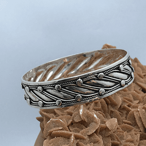 Silver Berber Bracelet Akal Amazigh Cuff Gorgeous