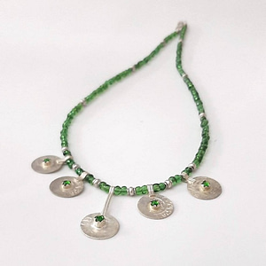 Beautiful necklace amazigh authentic jewelry in Silver 925 Old Coins