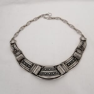 Prism Necklace: Vintage Handmade Elegance with a Touch of Cultural Significance