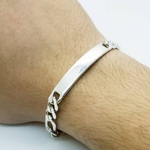 Mens ID Bracelets Sterling Silver: A Bold and Timeless Statement