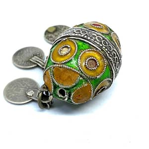 Berber Eggs | Vintage Handmade Treasures with Tagmoute and Old Silver Coins