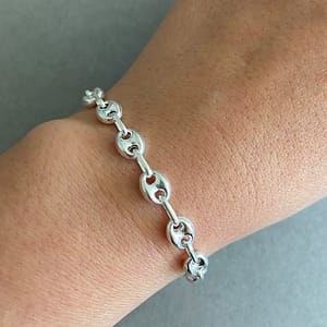 Elevate Your Style with Men Silver Chain Bracelet 925