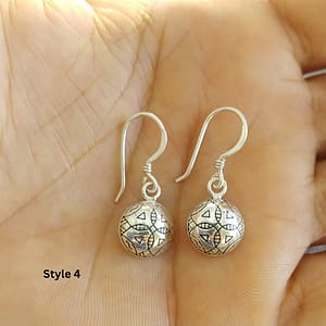 Exquisite Silver Moroccan Earrings: Embrace the Allure of Cultural Intrigue