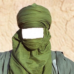 Tuareg Scarf: Embrace the Allure of Tuareg Heritage and Versatile Style | Authentic Berber Scarf