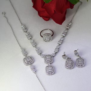 Elevate Your Style with White Jewelry Sets - Luxurious Elegance Awaits!