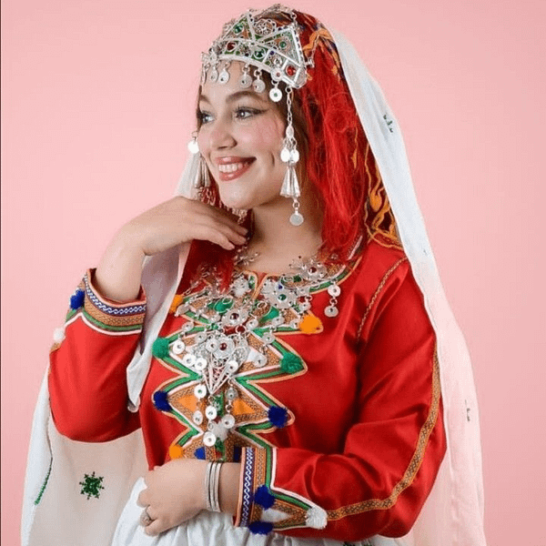 Amazigh Dress | Unique Berber Dress | kabyle dress | wedding Tiznit