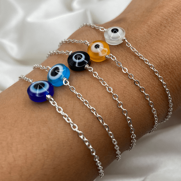 Vibrant Multicolor Evil Eye Bracelet - Embrace Positive Energy with a Splash of Style!