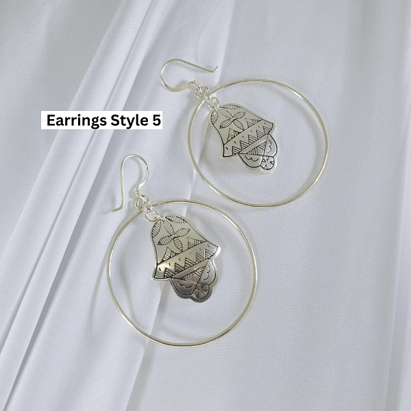 Journey to Exotic Beauty with our Moroccan Earrings - Wonderful Silver Earrings