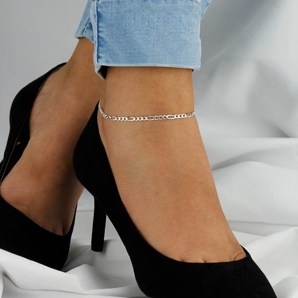 Captivating Sterling Silver Ankle Bracelets: Elevate Your Style with Grace