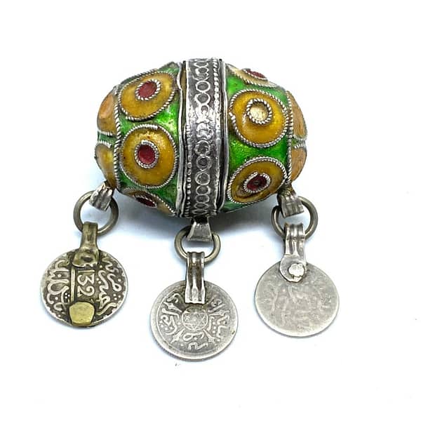 Berber Eggs | Vintage Handmade Treasures with Tagmoute and Old Silver Coins