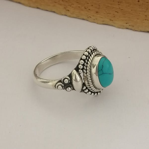 Turquoise Sterling Silver Ring: A Timeless Statement of Elegance