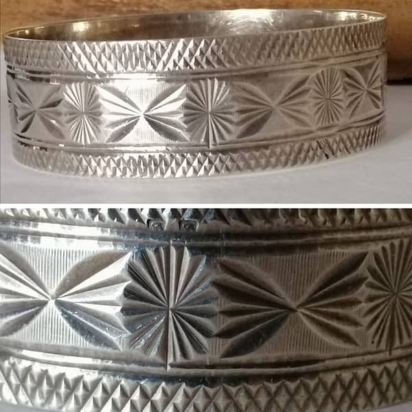 Vintage Moroccan Berber Bangle Bracelet | Amazigh Tribal Heritage | Zoos Jewelry