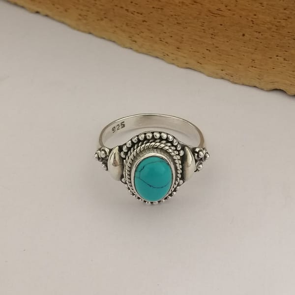 Turquoise Sterling Silver Ring: A Timeless Statement of Elegance