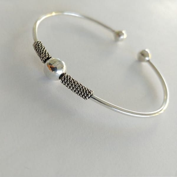 Bali Silver Cuff Bracelet | Silver 925 | Zoos Jewelry