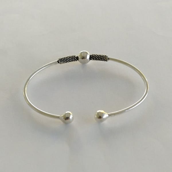Bali Silver Cuff Bracelet | Silver 925 | Zoos Jewelry