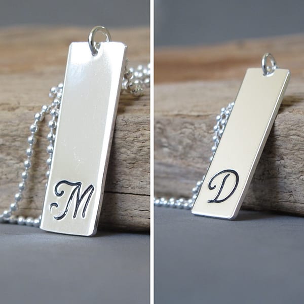 Personalized Initial Necklace: A Timeless Expression of Identity on 925 Silver