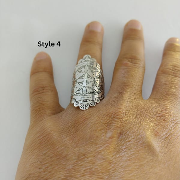 Enchanting Silver Moroccan Rings: Embrace Exotic Beauty and Timeless Style